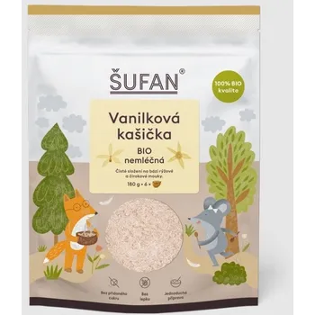 Cukrovinka Šufan Kašička BIO vanilková nemléčná 180g