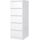 Tvilum Komoda Simplicity 233 bílý lesk