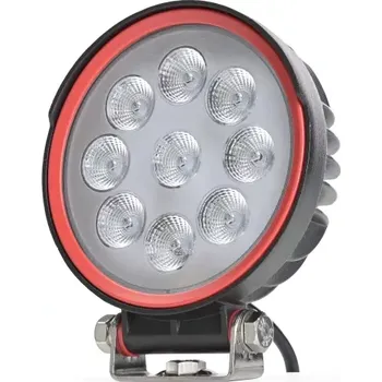 Přídavný světlomet LED pracovní světlo kulaté Skyled ,,Redline", 2430lm, 9-32V, 27W, ADR, IP67/69K, ECE R10