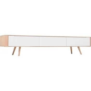 Televizní stolek Gazzda Dubový TV stolek Ena 225 x 42 cm