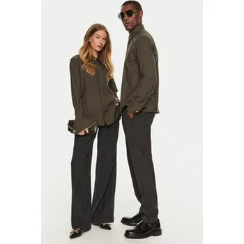 Pánská košile AMI Paris Košile USH012WV0026 Hnědá Regular Fit S