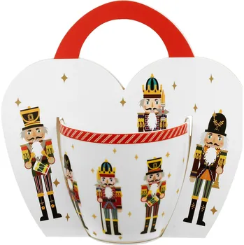 PORCELÁNOVÝ HRNEK LOUSKÁČEK DÁRKOVÉ BALENÍ 460ml