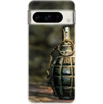 Odolné silikonové pouzdro iSaprio - Grenade - Google Pixel 8 Pro