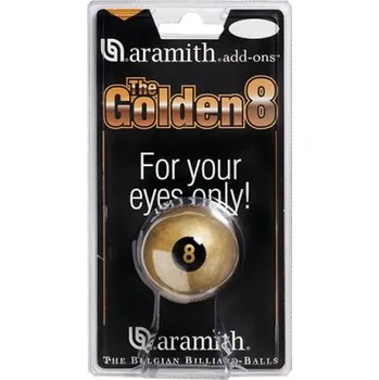 Kulečníková koule Zlatá koule Aramith Fun No. 8 BG-124