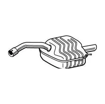 Příslušenství pro turbodmychadlo Starline Koncový díl výfuku 10.30.401