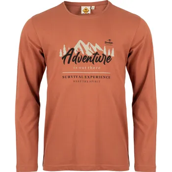 Pánské tričko Tričko Roadsign Australia Adventure cihlové Barva: Oranžová, Velikost: L
