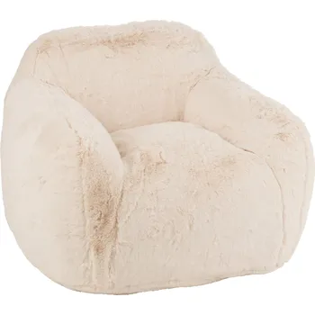 Křeslo Krémové plyšové křeslo Cuttie - 98*99*75 cm