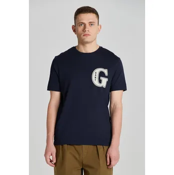 Pánské tričko TRIČKO GANT G GRAPHIC T-SHIRT EVENING BLUE