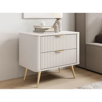 Noční stolek Noční stolek CARTAGE - béžový