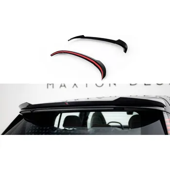 Tuning Prodloužení spoileru Volvo EX30 Mk1 černý lesklý plast