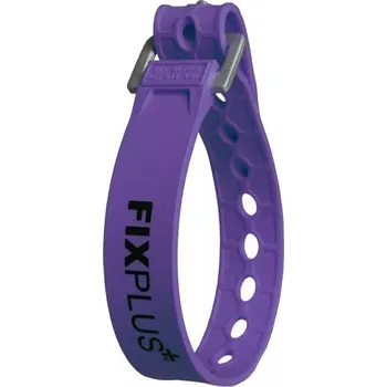 Upínací popruh Pásek stahovací gumový FIXPLUS 35 cm FIALOVÝ