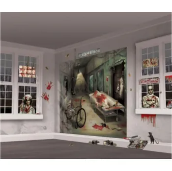 Party dekorace Dekorační sada Halloween - Asylum 32 ks