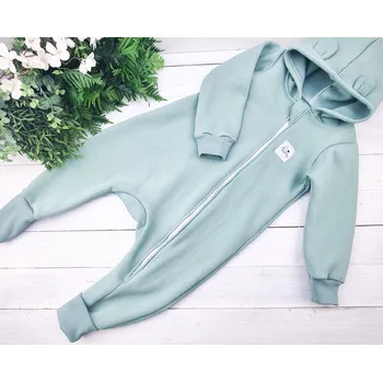 Dětský overall Kulišárny Overal široký WARM MÁTOVÁ VELIKOST: 86