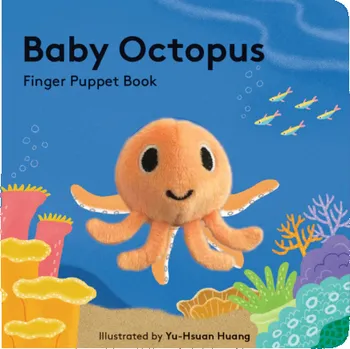 Leporelo Chronicle Books Maňásková knížka Mládě chobotnice