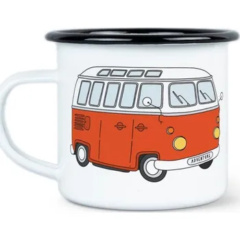 Kempingové nádobí Plecháček Dodávka červená