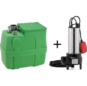 Čerpadlo SEA-LAND SEA LAND Green Box 200l+DVJ 100 T 400V čerpací stanice pro odpadní vody 224212000