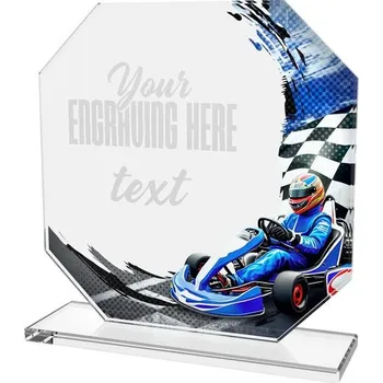 Poháry Bauer Skleněná trofej CR2024302M30 | Motorsport