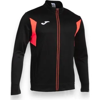 Pánská mikina Mikina JOMA WINNER III, barva černá - korálová, velikost XL