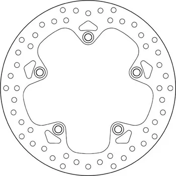 Brzdový kotouč Brzdový kotouč BREMBO Oro Fix - 68B407G9 BMW R 1250 RT 2019-2020