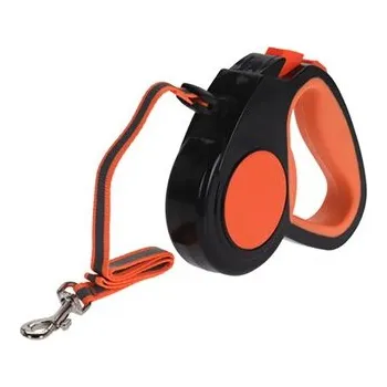 Vodítko pro psa Samonavíjecí vodítko oranžové 3 m