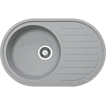 Granitový dřez Franke Ronda granitový dřez 77x50 cm šedá/grafitová/onyx 114.0676.331