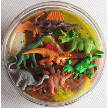 kreativní sada Mámy v rejži Mamolína Dinosauří s miniaturami