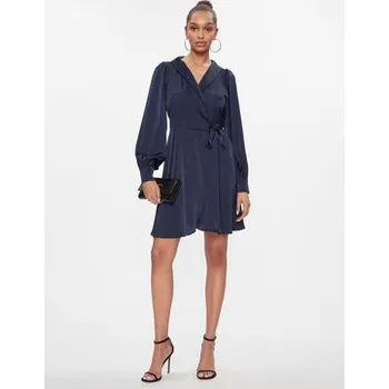 Dámské šaty Vila Koktejlové šaty Ravenna 14084510 Tmavomodrá Regular Fit 36
