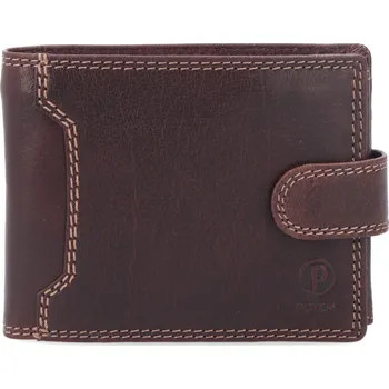 Peněženka Pánská kožená peněženka Poyem 5209 hnědá