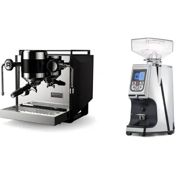 Kávovar Rocket Espresso Bicocca, black + Eureka Atom 60, chrome