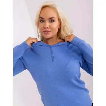 Dámský svetr PM SW PM 3897 jumper.06P modrá L/XL