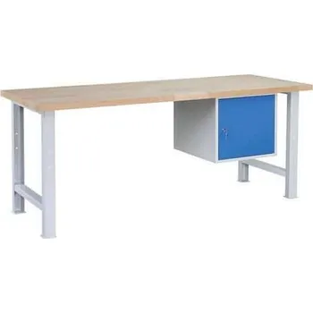 Dílenský stůl Dílenský stůl Weld se 3 zásuvkami, 84 x 170 x 80 cm, šedý