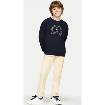 Pánská mikina Tommy Hilfiger Mikina KB0KB09192 Tmavomodrá Regular Fit 8Y