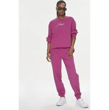 Dámská mikina Hugo Mikina Classic 50508558 Růžová Relaxed Fit M