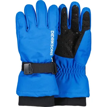 Rukavice Dětské rukavice Didriksons BIGGLES Gloves 3 prstové - Carribean blue 435 8 - 10