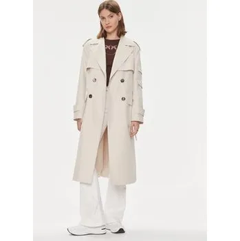 Dámský kabát Pinko Trenčkot Titano 103087 A1MC Béžová Regular Fit 42