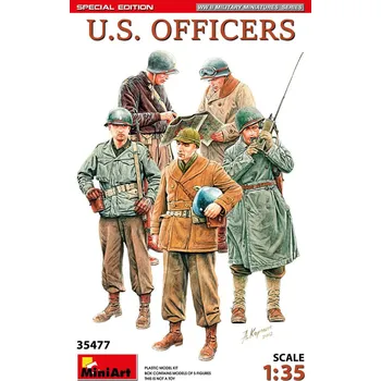 Plastikový model 1/35 U.S. Officers, Special Edition (5 fig.)