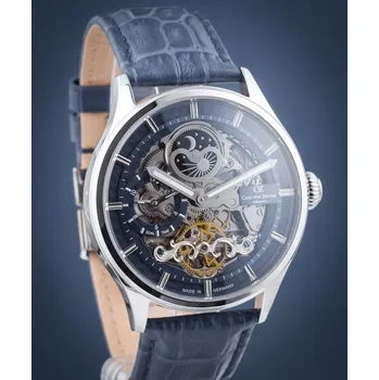 Hodinky Hodinky pánské Carl von Zeyten Neustadt Skeleton Automatic CVZ0008BLS