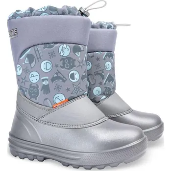 Chlapecké sněhule Dětské sněhule DEMAR ALEX C stříbrná Velikost: 35