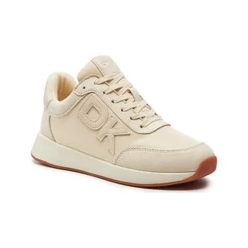 Dámské tenisky Sneakersy DKNY K1472129 Béžová 36