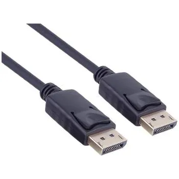 Video kabel PremiumCord DisplayPort 1.2 přípojný kabel M/M, zlacené konektory, 1,5m