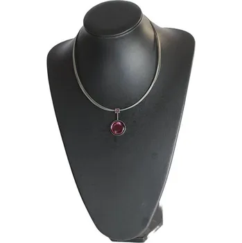 Náramek E.L. 7 Kulatý s ligth ametyst sklo