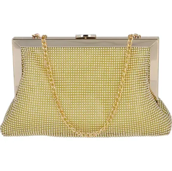 Kabelka Společenská kabelka s kamínky Noa, zlatá