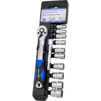 Gola sada Malá gola sada 1/4" 12ks 5-14mm Adler 3553.1