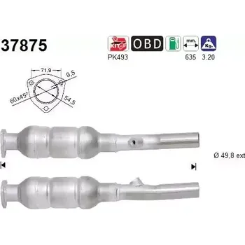 Katalyzátor AS Katalyzátor ASA 37875