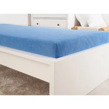 Idea nábytek Prostěradlo jersey IDEAL 180x200 světle modré