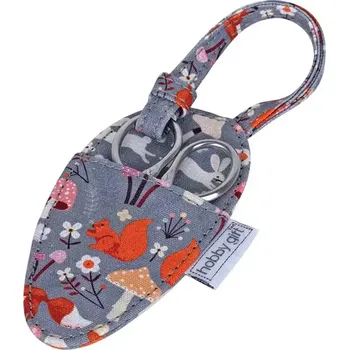 Krejčovské nůžky Nůžky s pouzdrem Muchomůrky (pouch + sewing scissors : mushrooms)