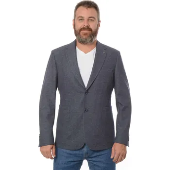 Pánské sako Bugatti Sako Tmavě šedá 56
