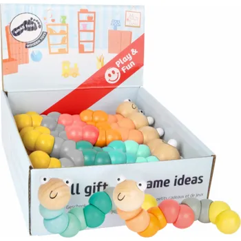 Hračka small foot Motorická hračka housenka 1 ks