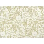 Vánoční látkový ubrousek Diamanti 45x45 cm bílo-zlatý, Sander