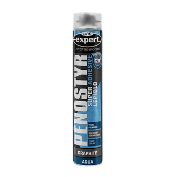 Průmyslové lepidlo EXPERTLINE Lepidlo na polystyren PĚNOSTYR GRAPHITE AQUA EXPERT LINE Varianta: Karton (objednávání po násobcích ks v balení)